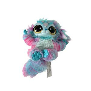Magic Mixies Plush Stuffed Animal Doll Toy 6 in Tall 2021 Interactive Blue Purpl